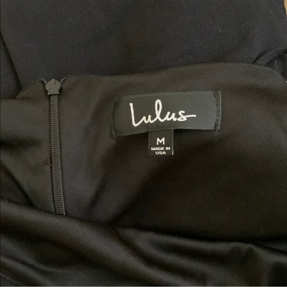 Lulu’s Flaunt It Black Bodycon Dress - Picture 4 of 5